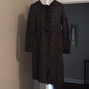 Hooded Tunic Sweater - Maternity